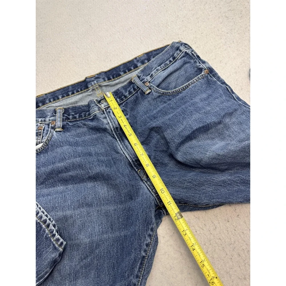 Polo Ralph Lauren Varick Slim Straight Jeans Mens 36x34 Blue Medium Wash Denim
